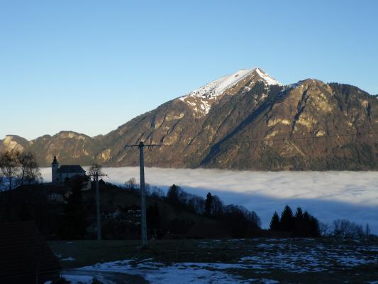 vue sur la montagne