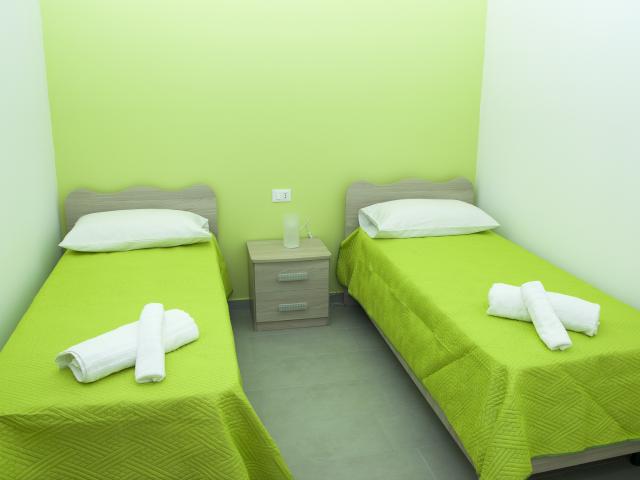 chambre avec lits jumeaux