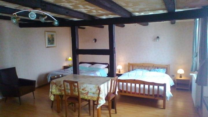 chambre avec lits jumeaux