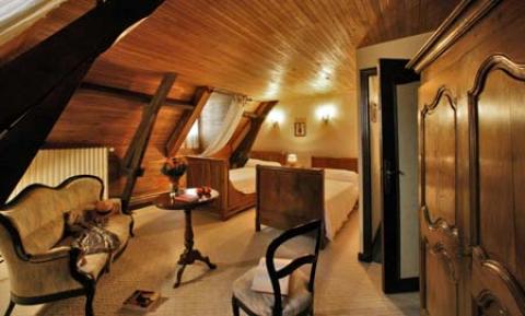chambre avec lits jumeaux