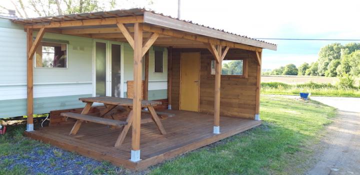 Photo n°1 location Mobil-home de vacances à LESPIELLE (annonce réf. C2596400)