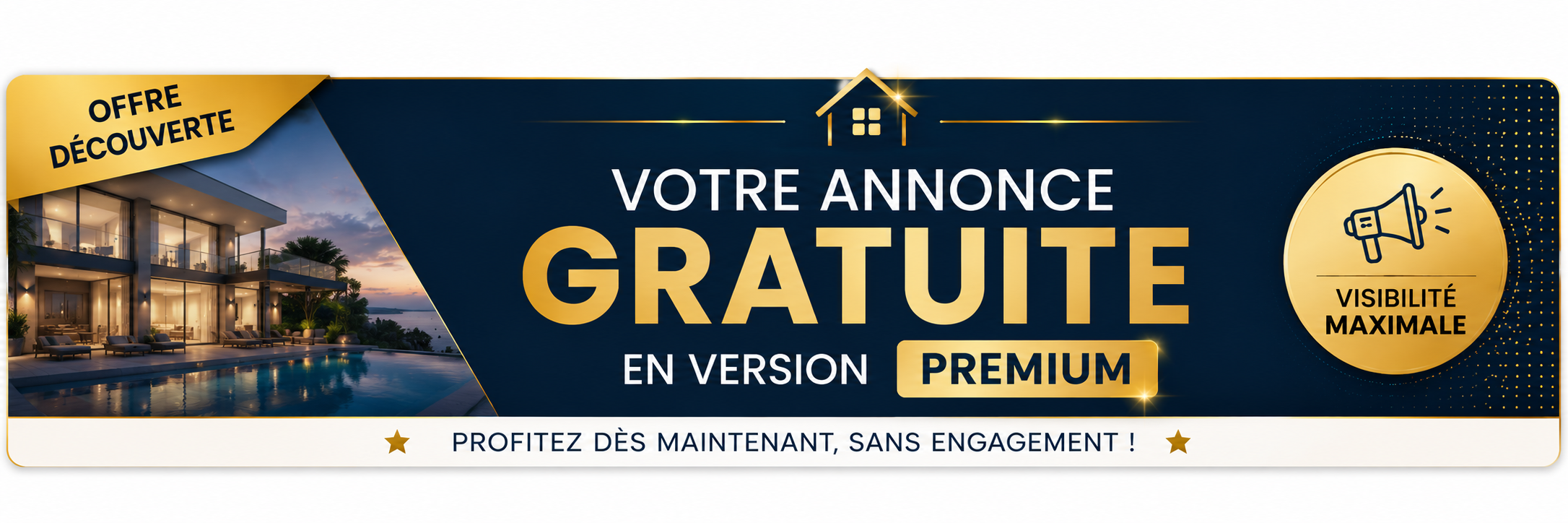 Offre découverte - annonce location vacances gratuite